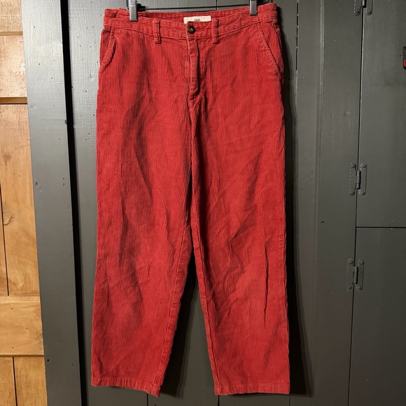 Vans Pants - Vans Red Corduroy Pants